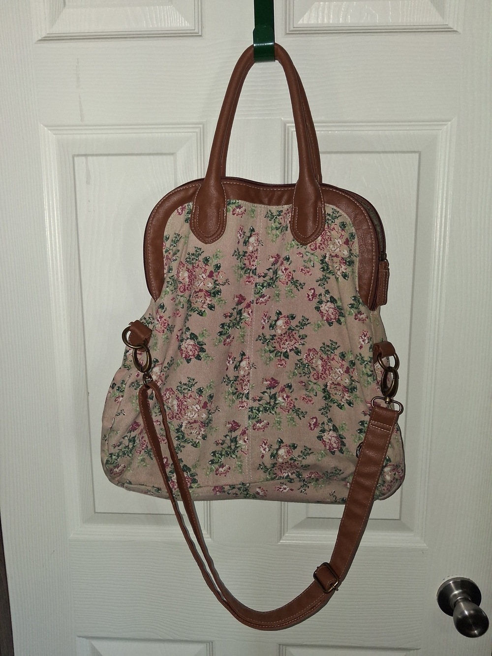 Osenbaye Floral Shoulder Satchel Bag